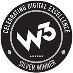 W3 Silver Winner Award Badge